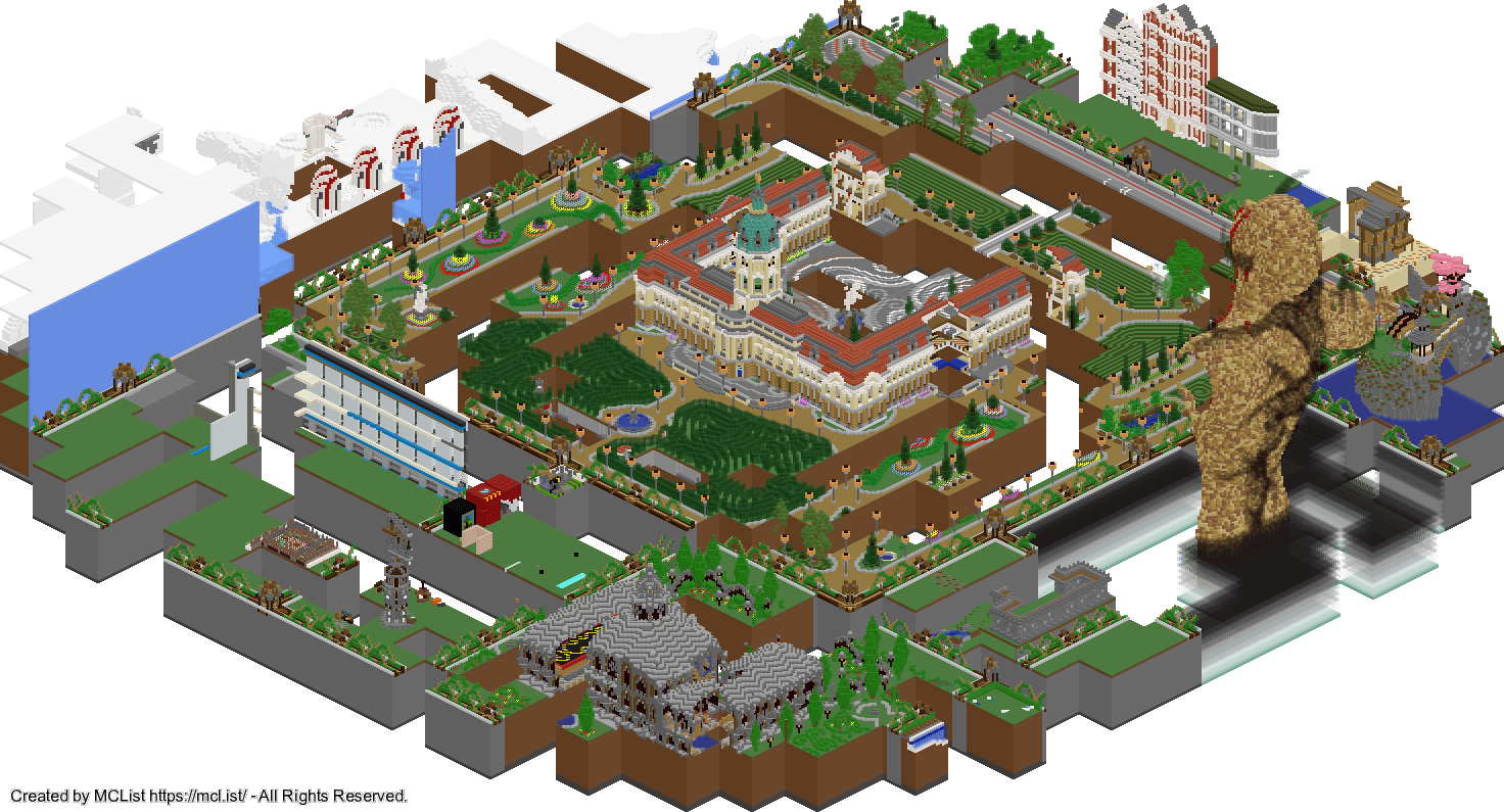 Rendered map
