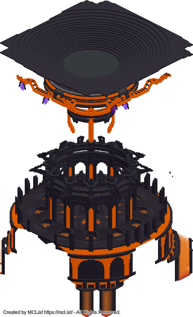 Rendered map