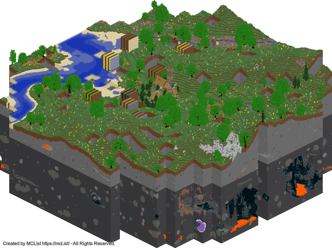 Rendered map