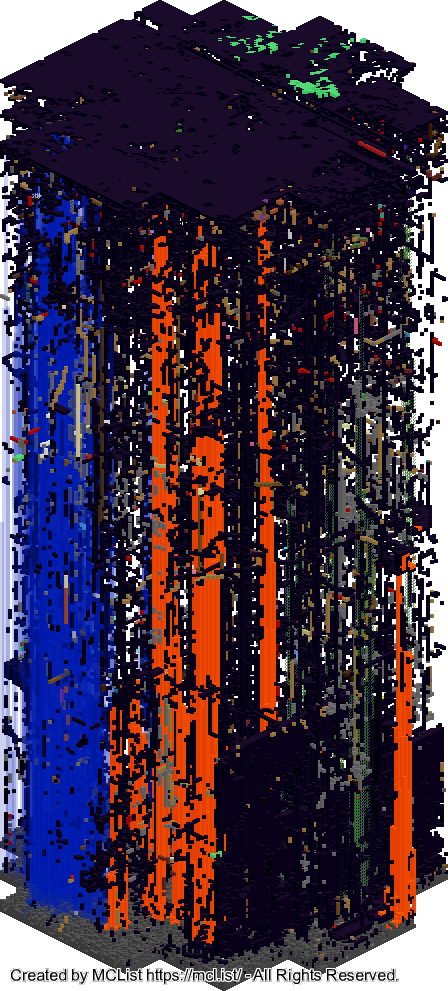 Rendered map