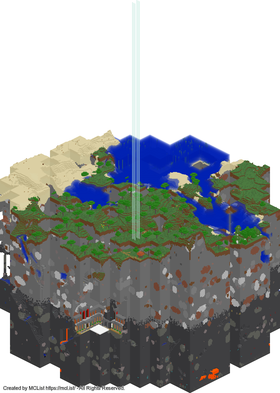 Rendered map
