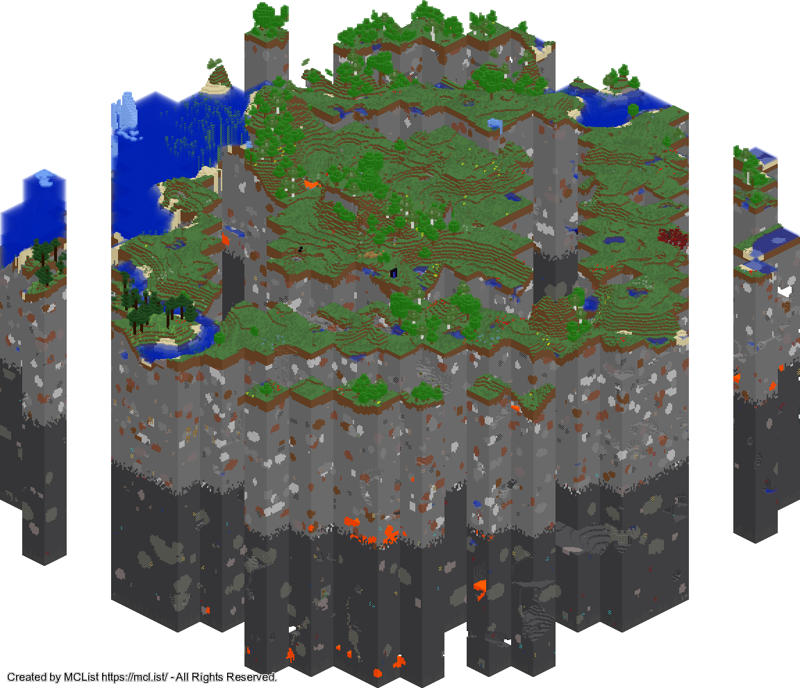 Rendered map