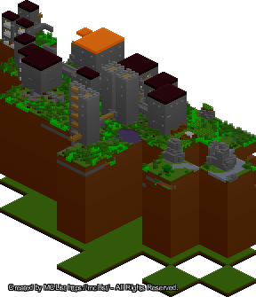 Rendered map