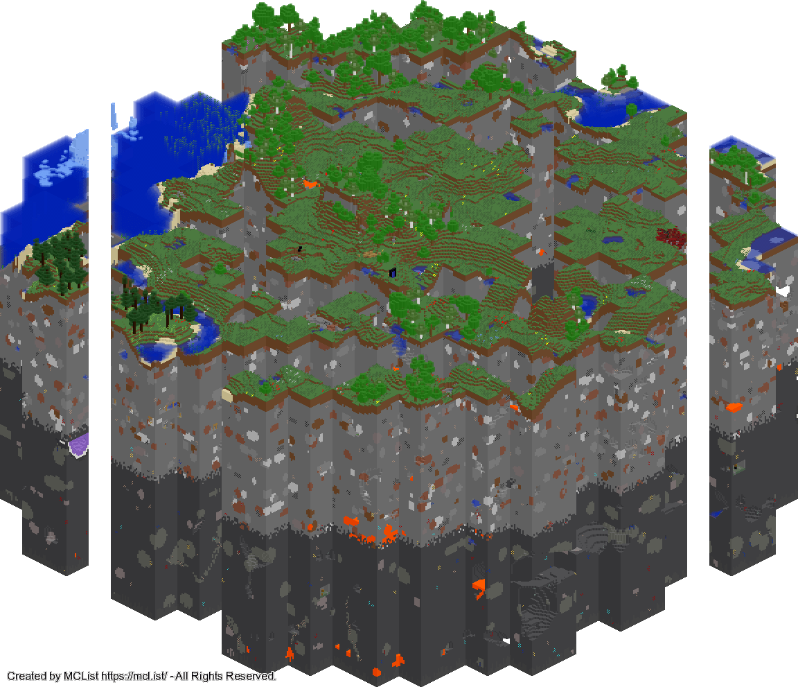 Rendered map