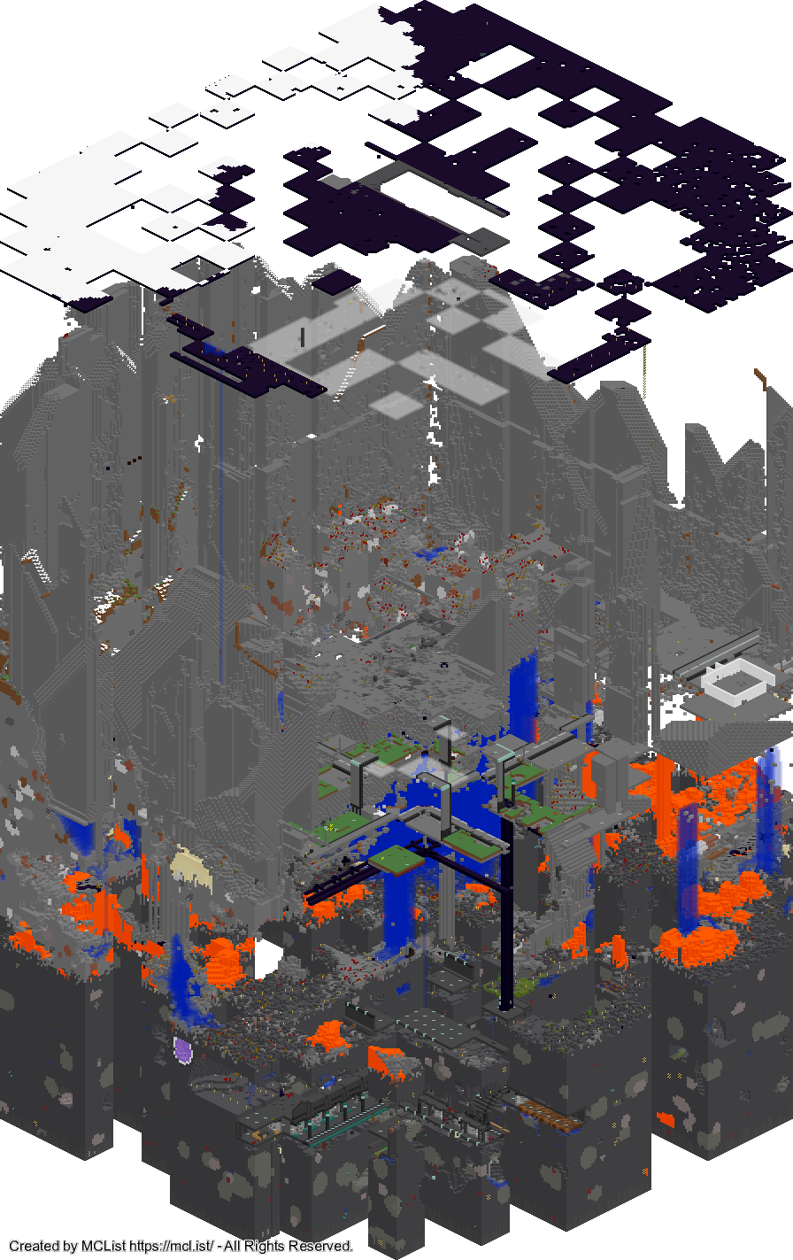 Rendered map