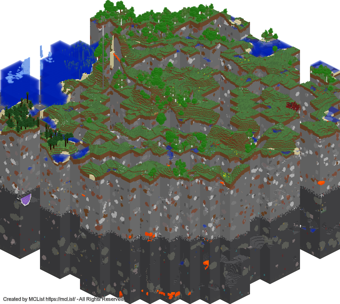 Rendered map