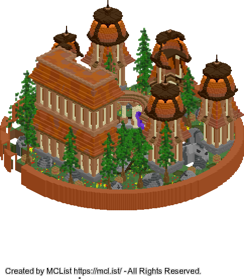 Rendered map