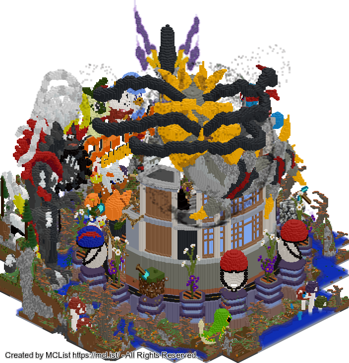 Rendered map
