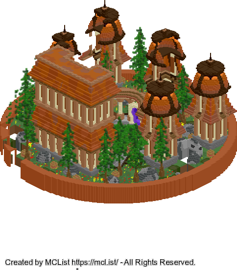 Rendered map