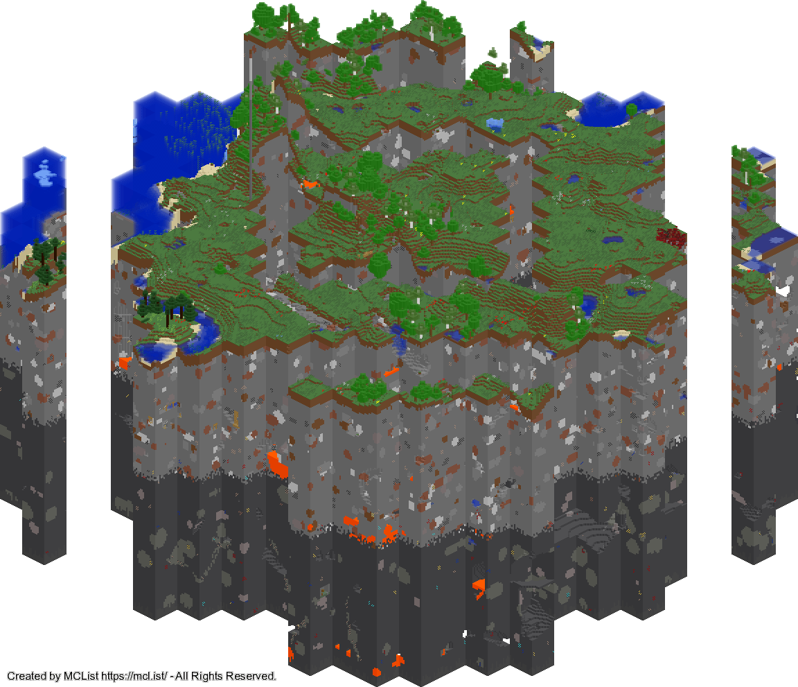 Rendered map