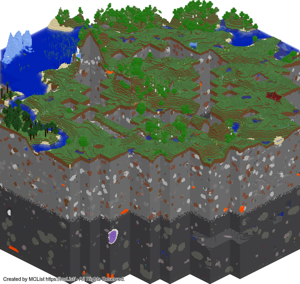 Rendered map
