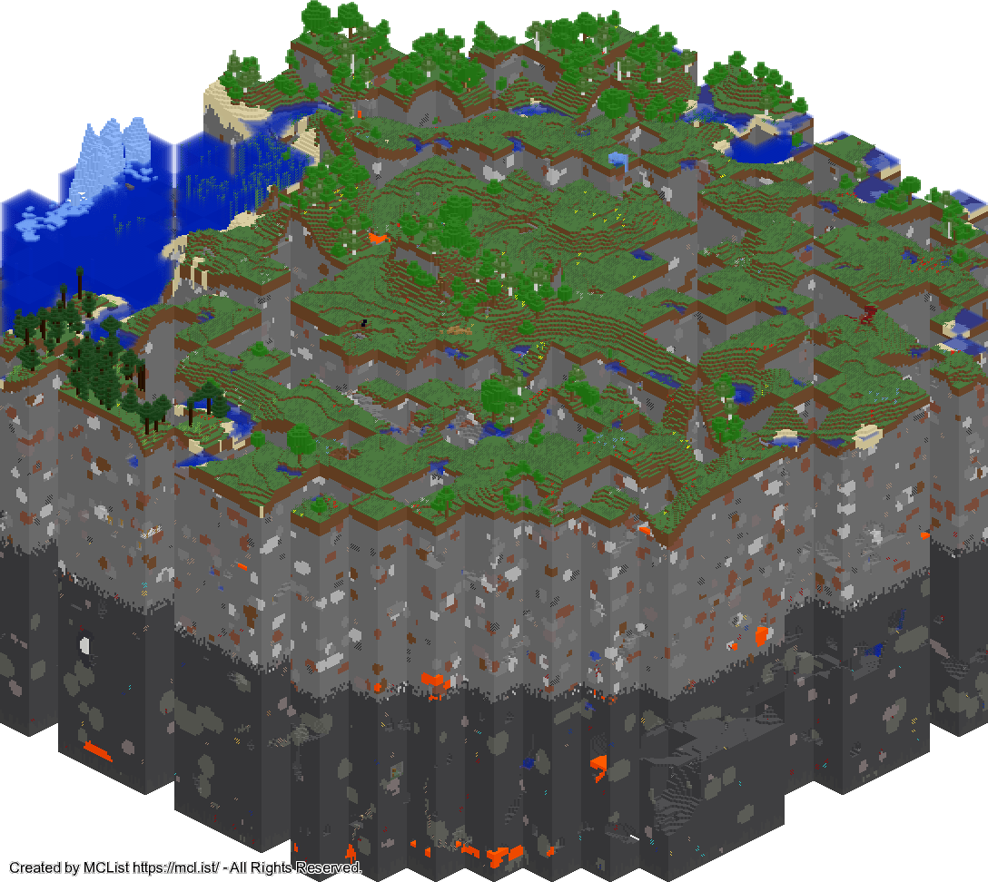Rendered map