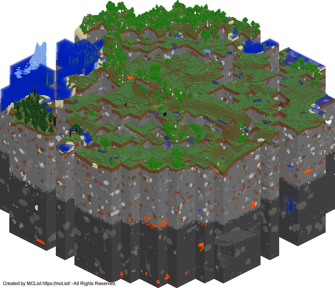 Rendered map