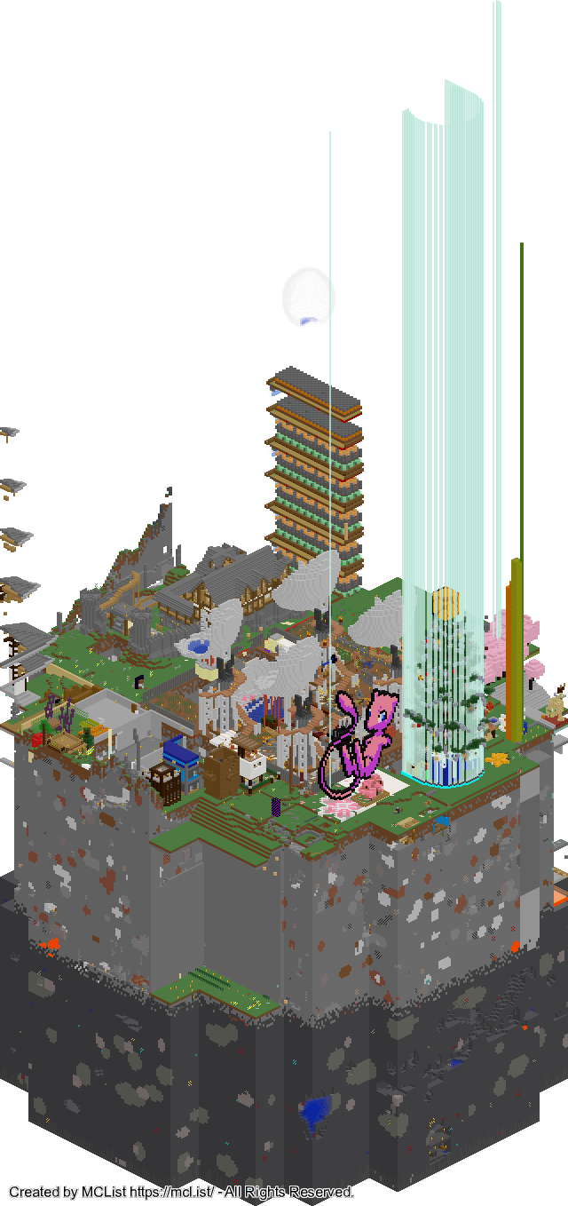 Rendered map