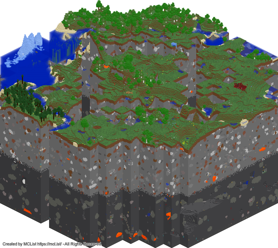 Rendered map