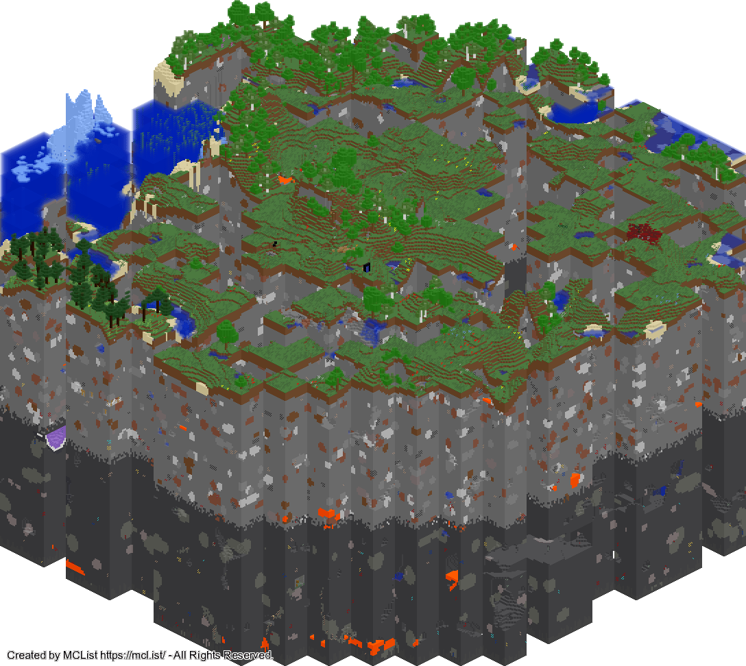 Rendered map